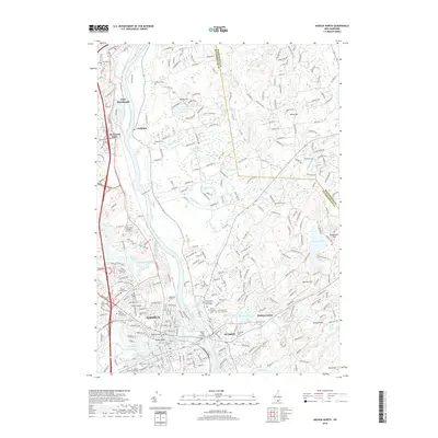2018 Map of Nashua North, 2018 Print