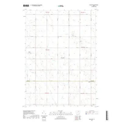 2018 Map of Nashua NW, 2018 Print
