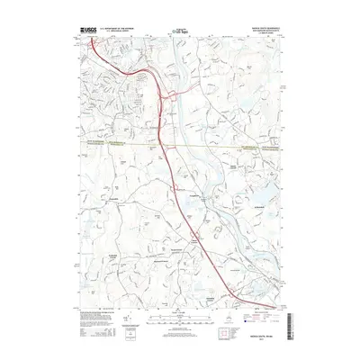 2015 Map of Nashua South, 2015 Print