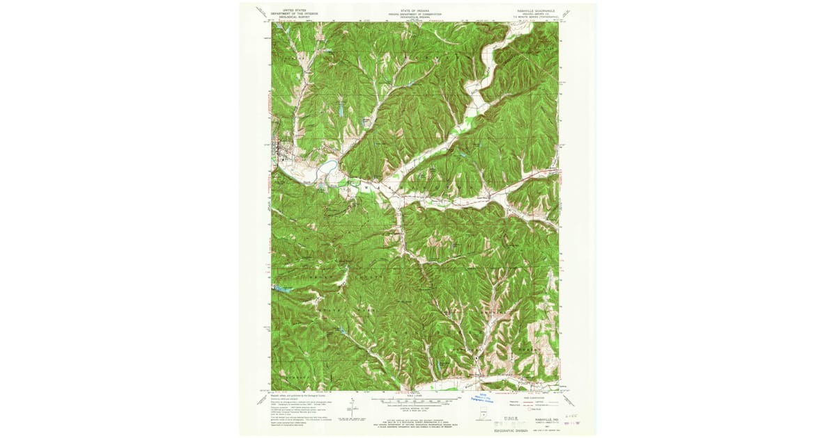 1960s Maps of Camp Roberts, IN | Pastmaps