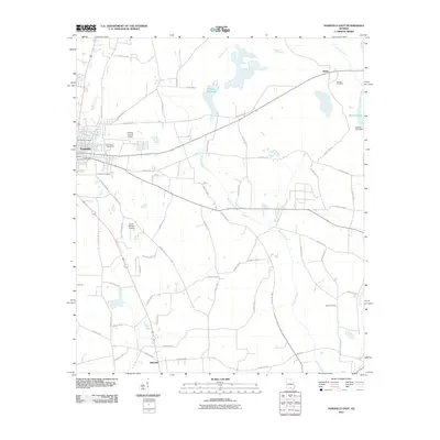 2011 Map of Nashville East, 2011 Print