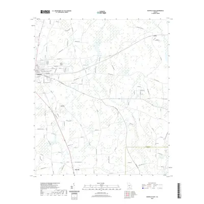 2020 Map of Nashville East, 2020 Print