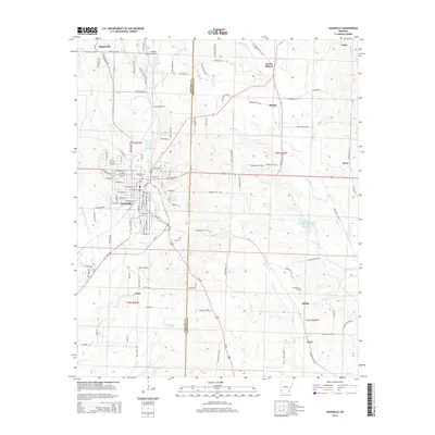 2014 Map of Nashville, 2014 Print
