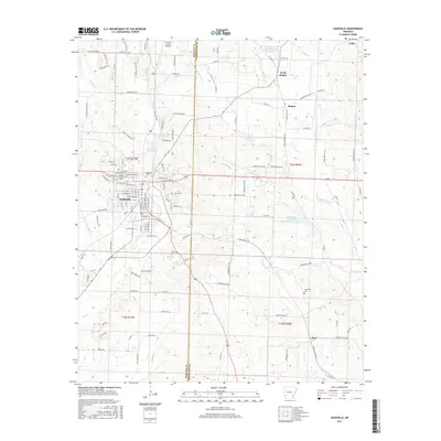 2017 Map of Nashville, 2017 Print