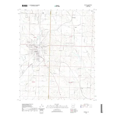 2020 Map of Nashville, 2020 Print