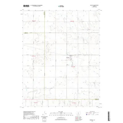 2018 Map of Nashville, 2018 Print