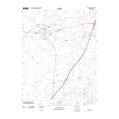 2010 Map of Nashville, 2010 Print