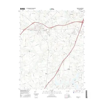 2016 Map of Nashville, 2016 Print