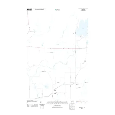 2013 Map of Nashville, 2013 Print