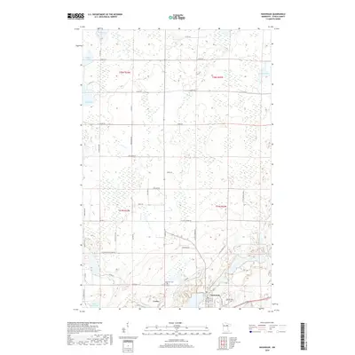 2019 Map of Nashwauk, 2019 Print