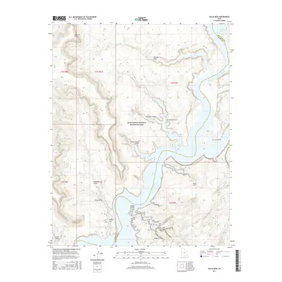 2017 Map of Nasja Mesa, 2017 Print