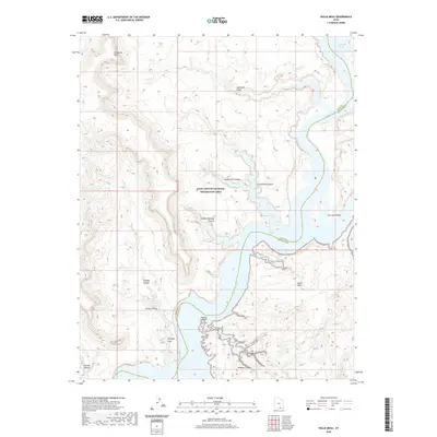 2020 Map of Nasja Mesa, 2020 Print