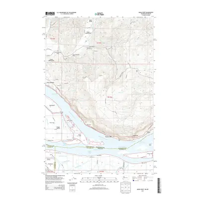 2014 Map of Nassa Point, 2014 Print