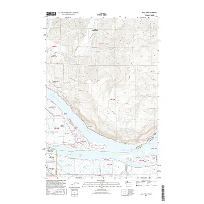 2017 Map of Nassa Point, 2017 Print