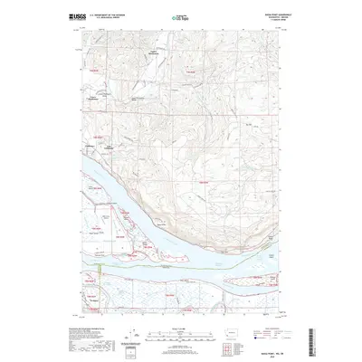 2020 Map of Nassa Point, 2020 Print