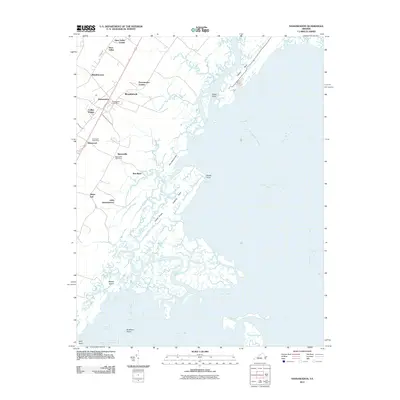 2011 Map of Nassawadox, 2011 Print