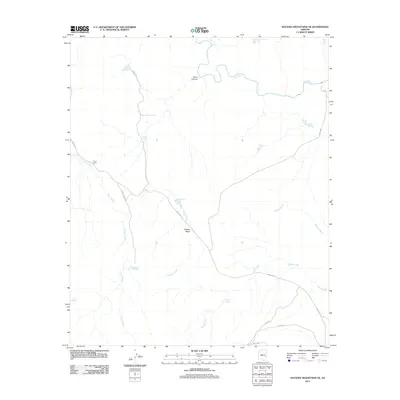 2011 Map of Natanes Mountains NE, 2011 Print