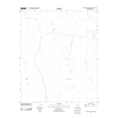 2011 Map of Natanes Mountains NW, 2011 Print