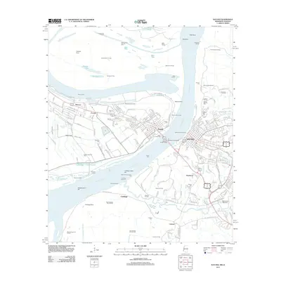 2012 Map of Natchez, 2012 Print