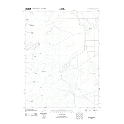 2011 Map of Natchez Pass, 2011 Print