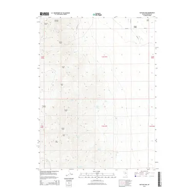 2014 Map of Natchez Pass, 2014 Print