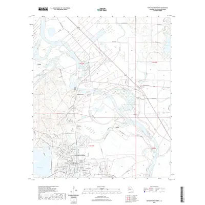 2020 Map of Natchitoches North, 2020 Print