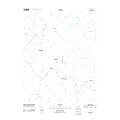 2013 Map of Nathalie, 2013 Print