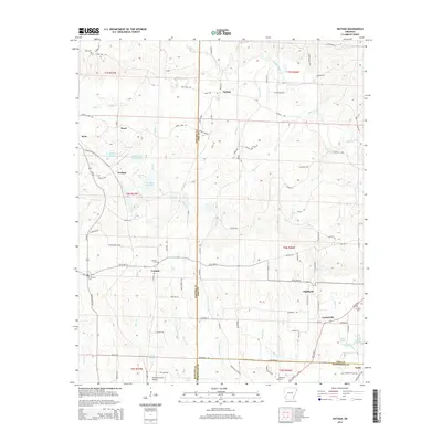 2014 Map of Nathan, 2014 Print