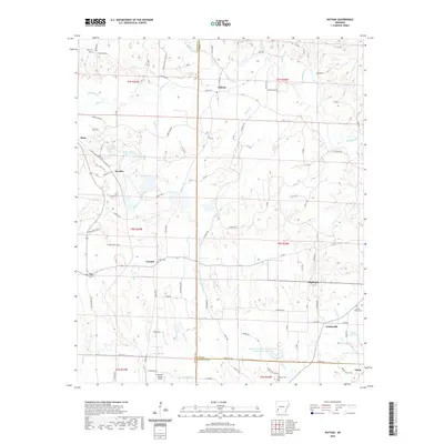 2020 Map of Nathan, 2020 Print