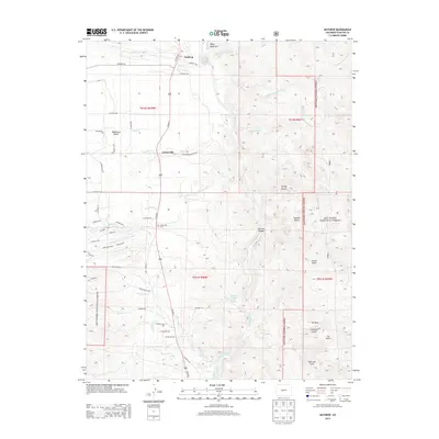 2013 Map of Nathrop, 2013 Print