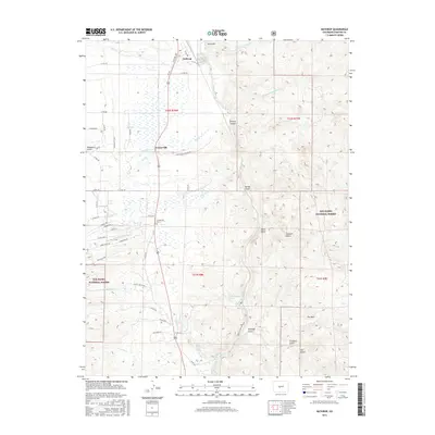 2016 Map of Nathrop, 2016 Print