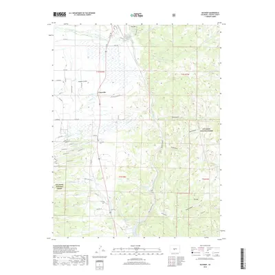 2019 Map of Nathrop, 2019 Print