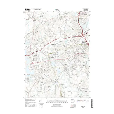 2015 Map of Natick, 2015 Print