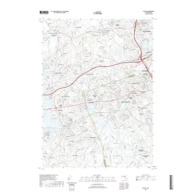 2018 Map of Natick, 2018 Print