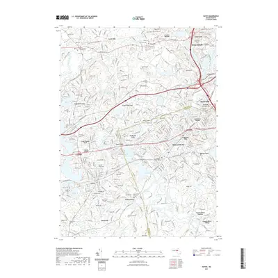 2021 Map of Natick, 2021 Print