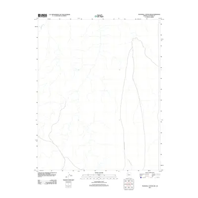 2011 Map of National Canyon SW, 2011 Print