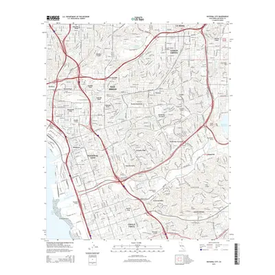 2015 Map of National City, 2015 Print