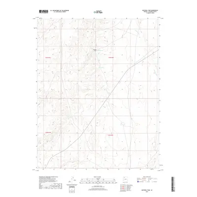 2018 Map of National Tank, 2018 Print