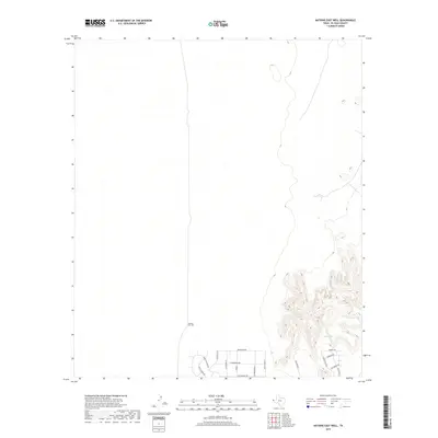 2019 Map of Nations East Well, 2019 Print