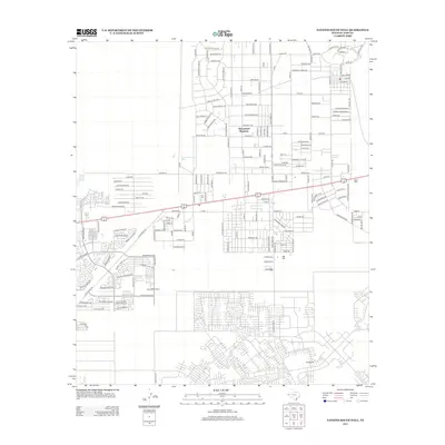2012 Map of Nations South Well, 2012 Print