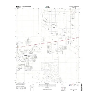 2016 Map of Nations South Well, 2016 Print
