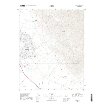 2018 Map of Natividad, 2018 Print