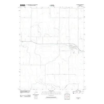 2010 Map of Natoma, 2010 Print