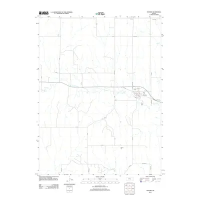 2012 Map of Natoma, 2012 Print