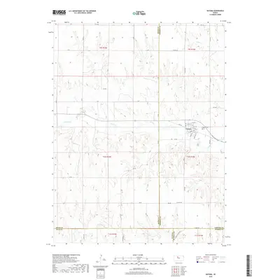 2018 Map of Natoma, 2018 Print