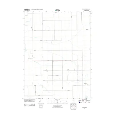 2012 Map of Natrona, 2012 Print