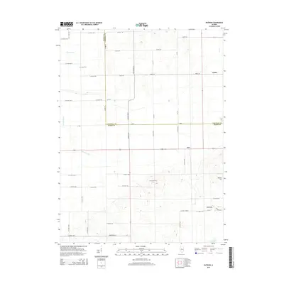 2015 Map of Natrona, 2015 Print