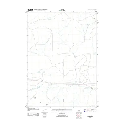 2012 Map of Natrona, 2012 Print