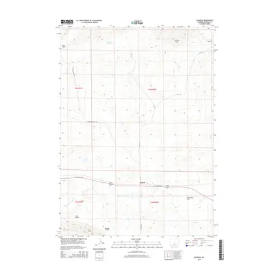2015 Map of Natrona, 2015 Print