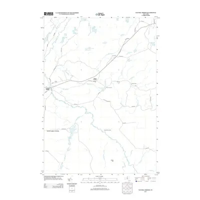 2013 Map of Natural Bridge, 2013 Print